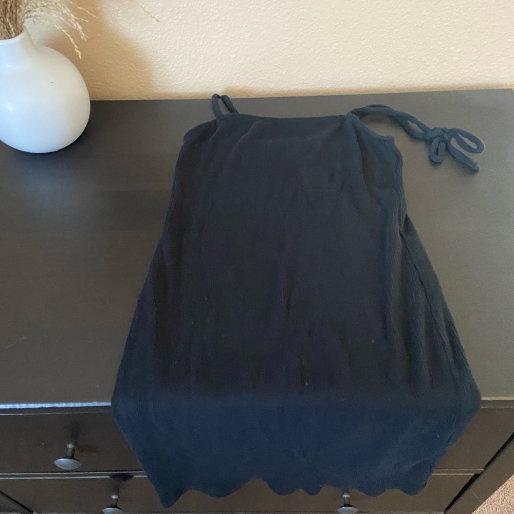 Black Dress with tie straps